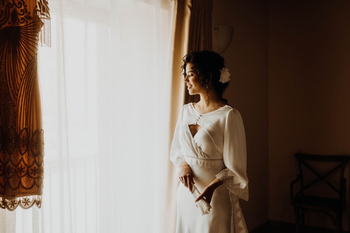 Boda de destino en Can Morei: primer baile de los novios