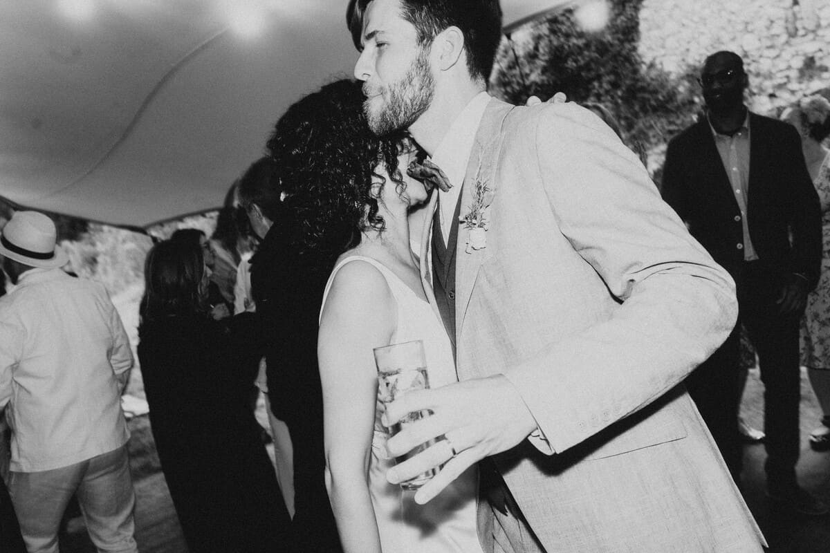 Boda en Can Morei: brindis final con los invitados